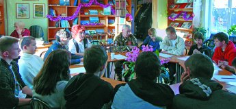 В клубе «Подросток»