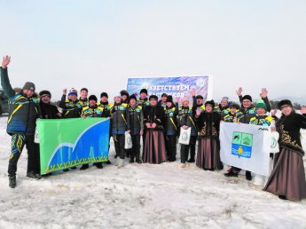 Мы на XVI  Республиканских зимних сельских играх