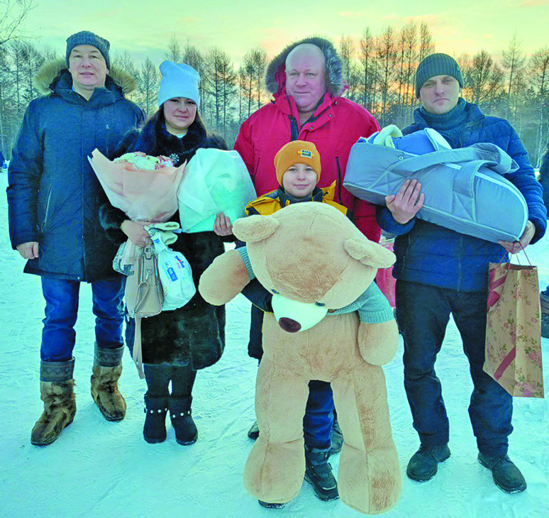 Первый новорожденный  в нашем районе!