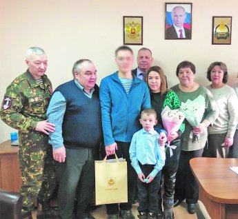 Побывал на родине