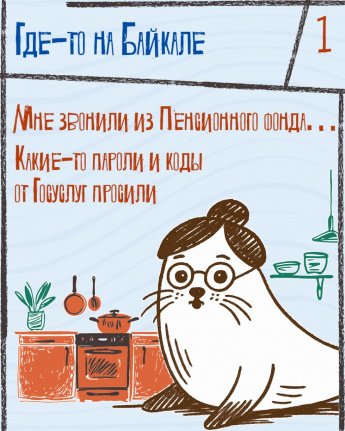 Даже нерпа знает, как защитить своих близких от мошенников 